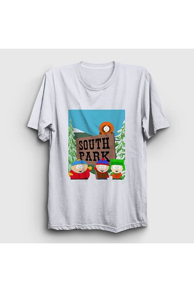 Presmono Μπλουζάκι Unisex White Logo V2 South Park - 217133 ττ