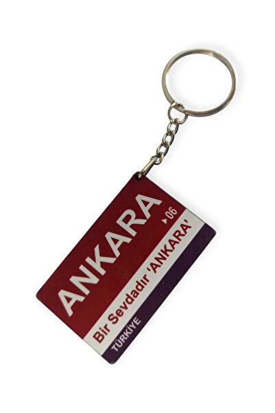 MİRMERRY سلسلة مفاتيح خشبية من أنقرة مع علامات إقليمية وسلسلة مفاتيح أوتوماتيكية