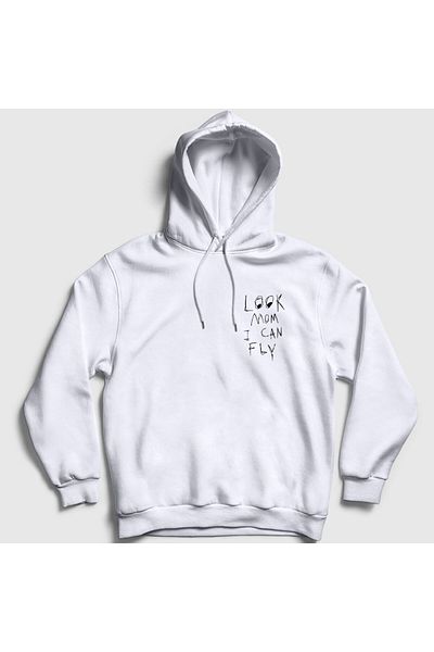 Presmono Travis Scott Astroworld Unisex φούτερ με λευκή κουκούλα - 42947tt