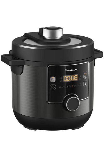 Moulinex 1200W Turbo Cuisine Maxi Fast Electrical Pressure Cooker 7.5 Liter
