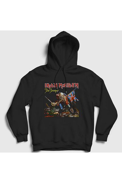 Presmono Φούτερ Iron Maiden Unisex Μαύρη κουκούλα - 87293tt