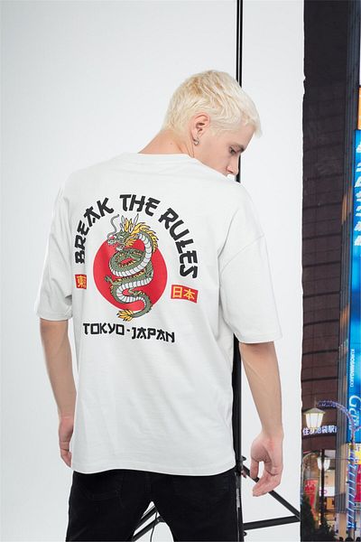 Trendiz Ανδρικό Tshirt Tokyo Λευκό