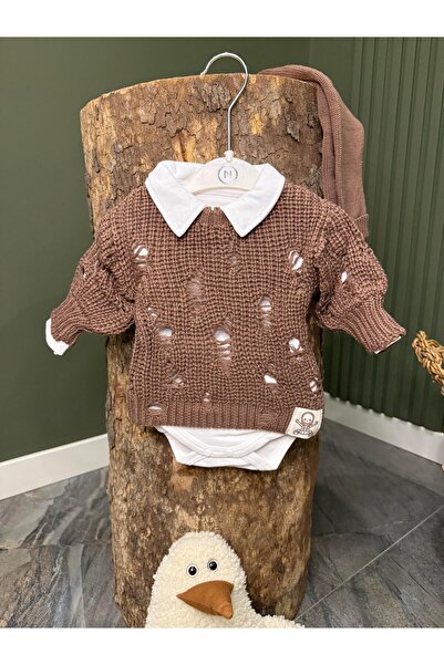 Nipperland Premium Pamuklu 3'lü Unisex Takım