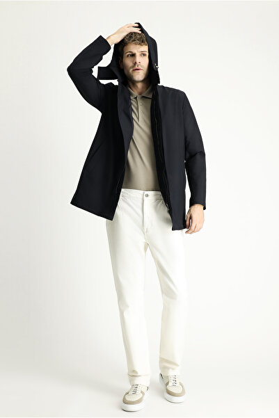 Kiğılı Hooded Classic Top Coat and Trench Coat Set