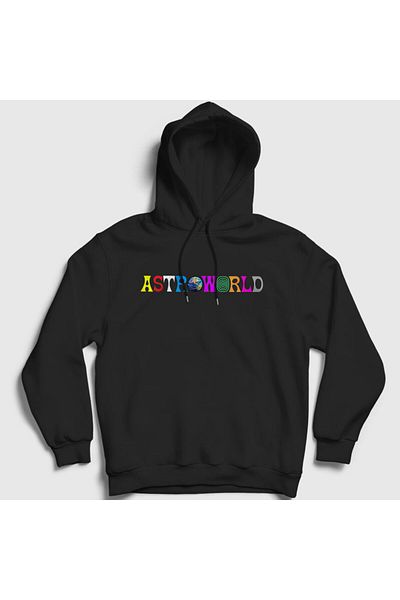 Presmono Унисекс суитшърт с качулка Travis Scott Astroworld - 45201tt