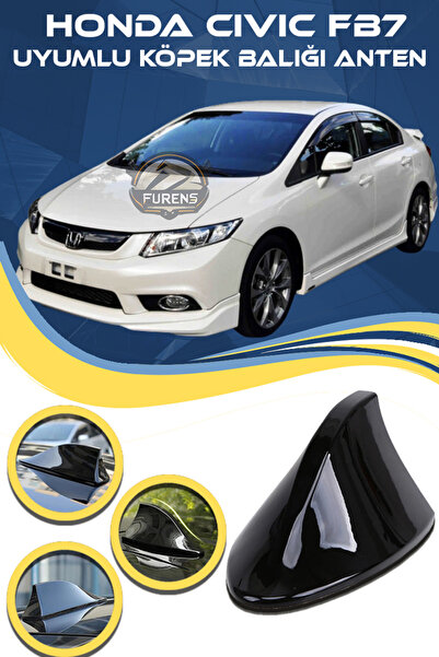 Genel Markalar Honda Civic FB7 Uyumlu Oto Balık Sırtı Anten Elektrikli Köpekb...