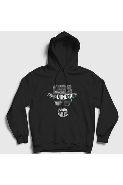 Presmono Μαύρο φούτερ με κουκούλα Breaking Bad Unisex - 185763 ττ