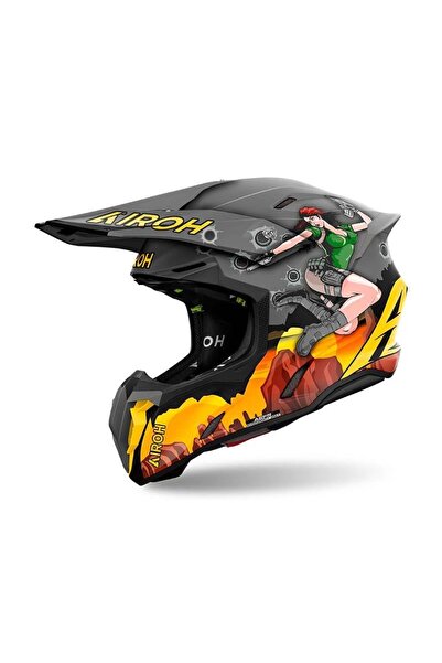 Airoh Twıst 3 Adventure Matt Kask