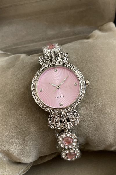 Leerybee Minimal Vintage Women's Watch with Stones Nk-02