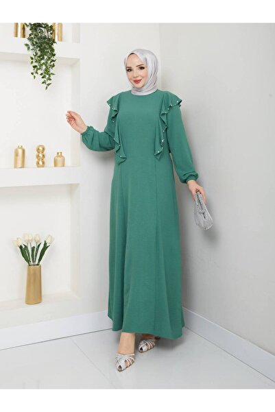 Sum Ruffle Shoulder Dress