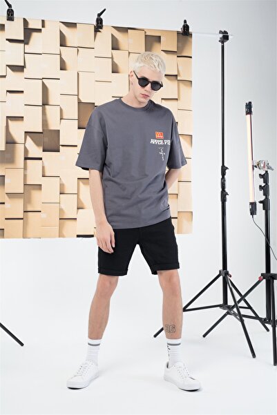 Trendiz Men's Applepie Cactusjack Anthracite T-Shirt