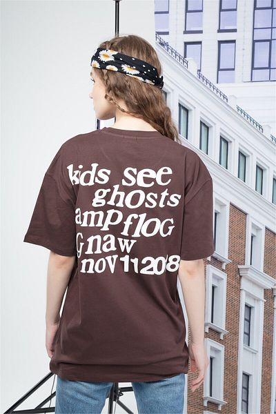 Trendiz Tricou Luckyme maro pentru femei