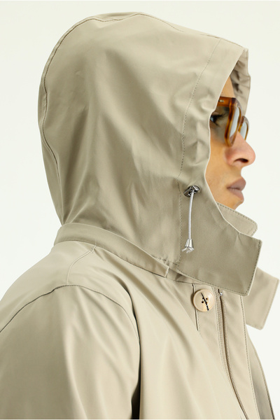 Kiğılı Hooded Classic Top Coat & Trench Coat