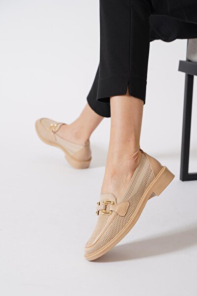 Moda Pie Tricotaje cu cataramă metalică Yesta pentru -adin- Nut