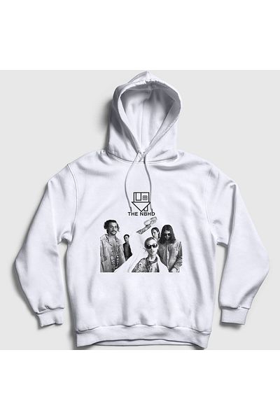 Presmono Λευκό φούτερ Unisex με κουκούλα - The Neighborhood 175421 ττ