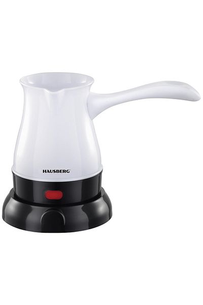Hausberg Electric Coffee Kettle Hb-3810ab, Power 600w, Capacity 500 Ml, White