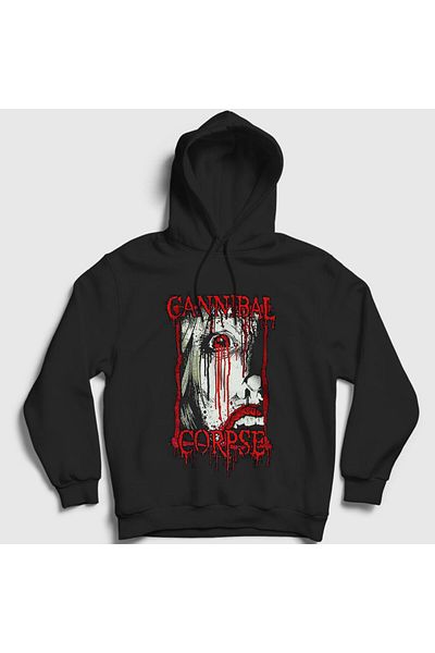 Presmono Φούτερ Cannibal Corpse Unisex Μαύρη κουκούλα - Tears 33087tt