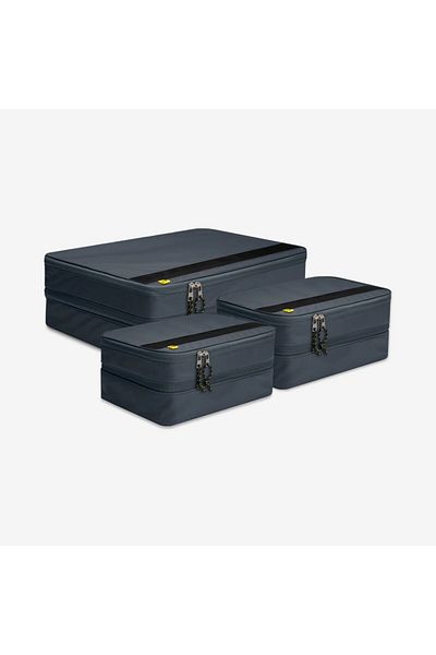 Spigen 28" Large Suitcase and 2 Cubes Small + 1 X Size Luggage Organizer
