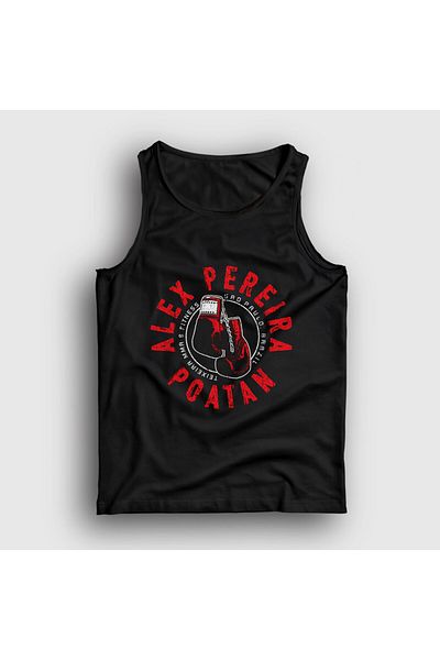 Presmono Poatan Mma Ufc Alex Pereira Unisex Μαύρα Αθλητικά Γάντια - 452487 ττ