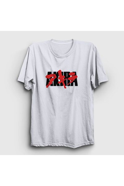 Presmono Μπλουζάκι με λευκό λογότυπο Akira Unisex - Ταινία Anime 453548 ττ