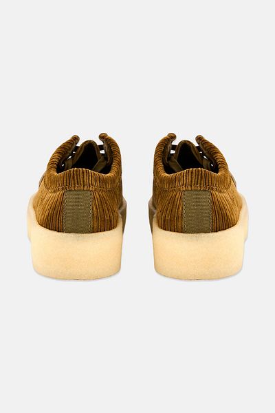 CLARKS Men Wallabee Cup Lace Up Casual Shoes, Dark Tan