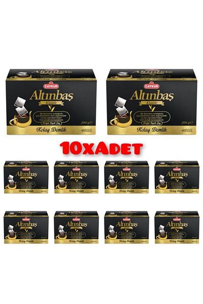 Çaykur Altınbaş Teapot Bag Classic 4 X 200 g X 10