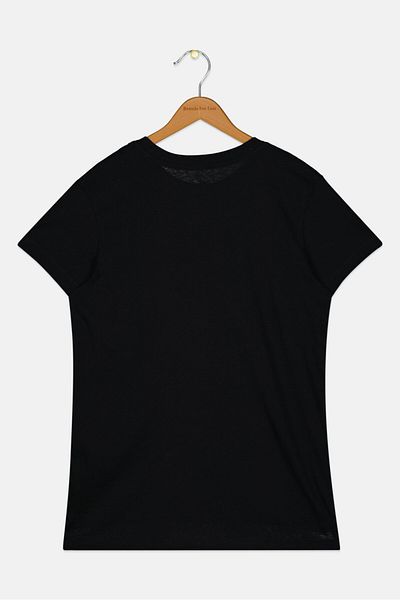 Nike Kids Girl Sportswear Fit Short Sleeve Outdoor Top, Black