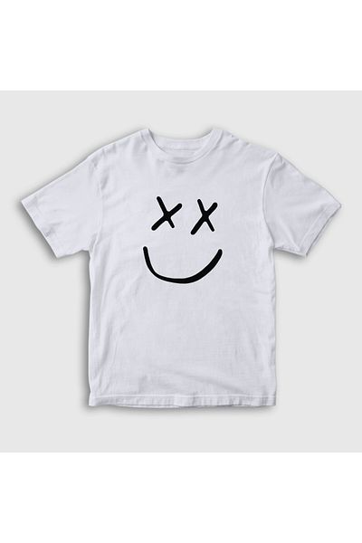 Presmono Tricou alb unisex pentru copii Louis Tomlinson - 459389 tt