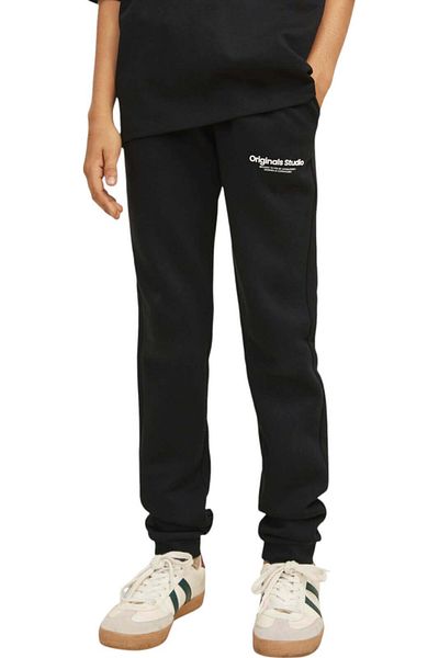 Jack & Jones Pantaloni JACK &JONES Gordon Vesterbro Cuffed JNR - 12269664-Negru