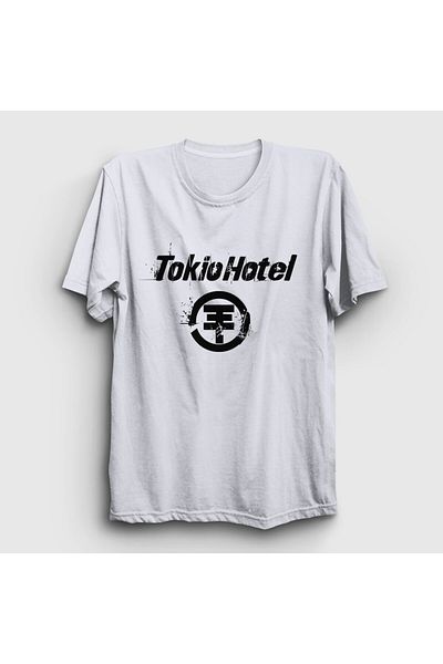 Presmono Μπλουζάκι με λευκό λογότυπο Tokio Hotel Unisex - 443331 ττ