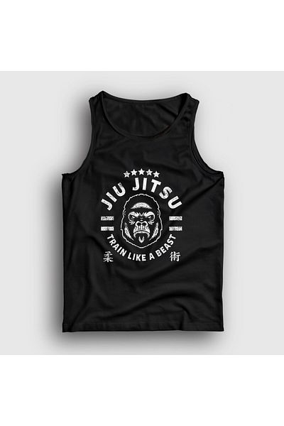 Presmono Unisex Black Beast Like Train MMA UFC Jiu Jitsu Μονό - 467588 ττ