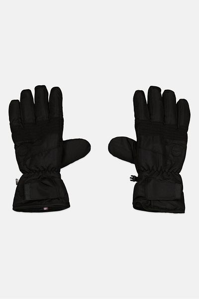 Canada Weather Gear Men 1 Pair Brand Logo Ski Glove, Black