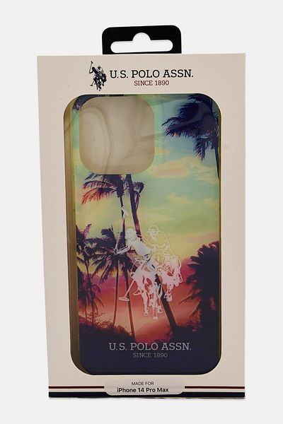 U.S. Polo Assn. iPhone 14 Pro Max Protective Case, Navy