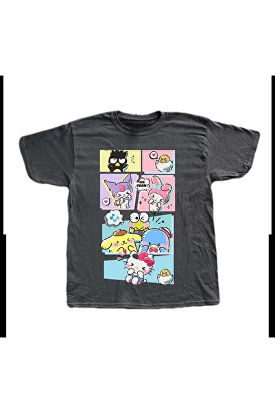 Aesthia Unisex majica Sanrio Favorite Lik s Photo Štampano Mingalondon