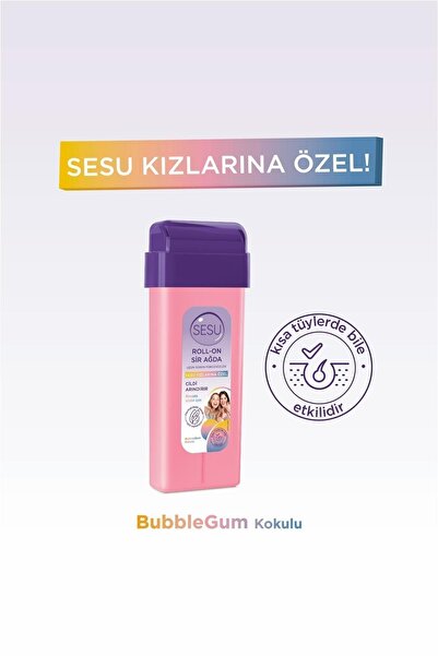 Sesu ROLL-ON SİR AĞDA 100 ML HASSAS CİLT PEMBE SEA 3 ADET