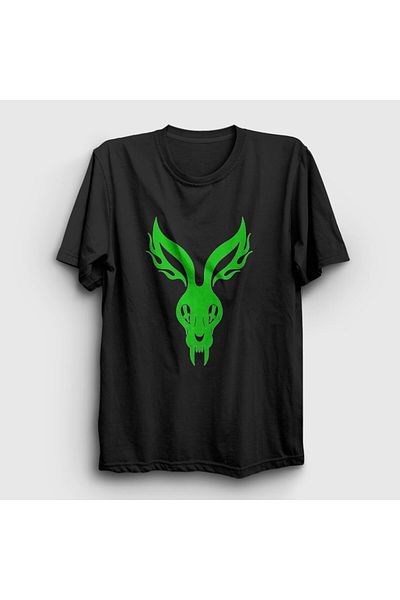 Presmono Unisex Μαύρο T-Shirt Mr Bungle - The Easter Bunny 450323 ττ