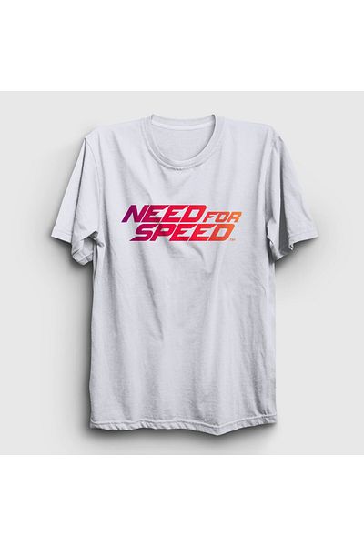 Presmono Μπλουζάκι με λευκό λογότυπο Need For Speed ​​Unisex - 459818 ττ