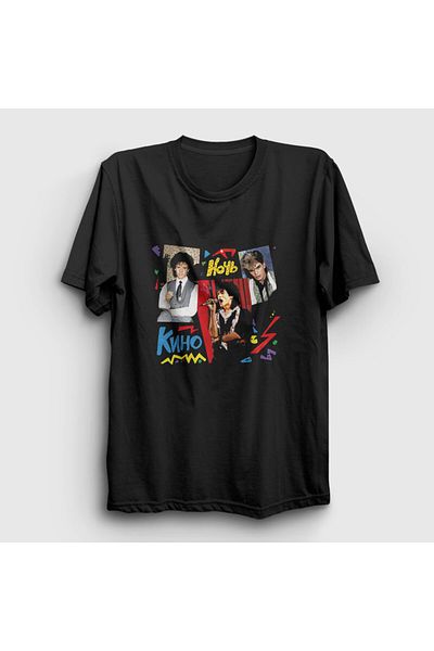 Presmono Μπλουζάκι Unisex Μαύρο Kino Noch - 441088 ττ