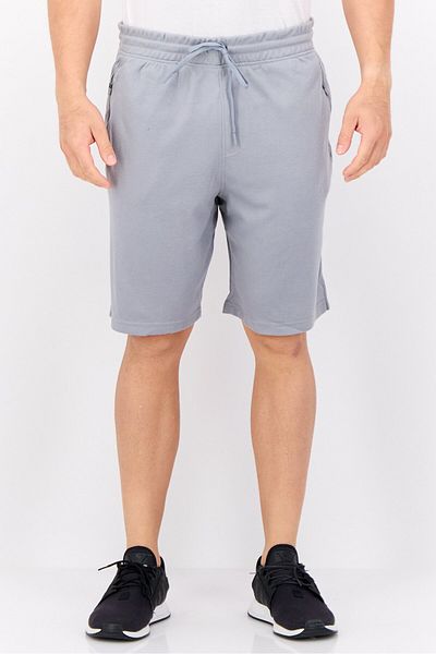 90 Degree By Reflex Men Sportswear Fit Outdoor Shorts, Grey