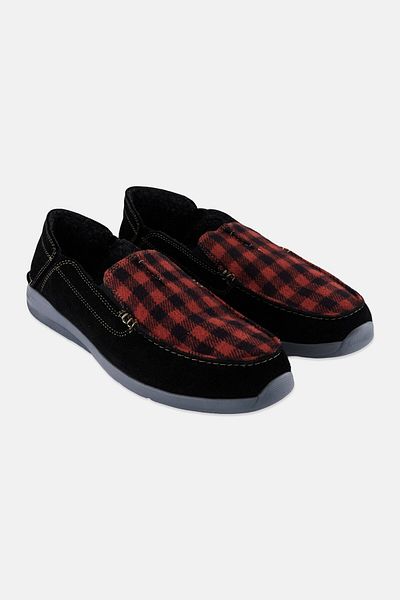 Collection By Clarks Men Standard Gorwin Step Slip On Casual Shoes, Black