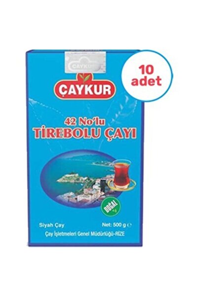 Çaykur Tirebolu 42 Çay 500 gr 10 Adet
