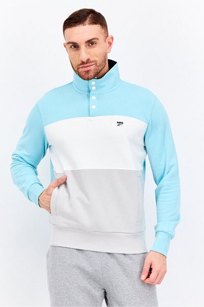 Puma Men Sportswear Fit Outdoors Sweatshirt, Turquoise