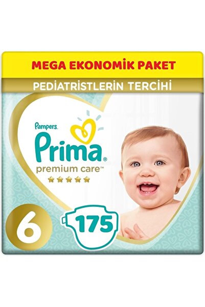 Prima Premium Care Bebek Bezi Beden:6 (13 KG) Extra Large 175 Adet