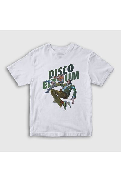 Presmono Λευκό Unisex Παιδικό T-Shirt - Final Cut, Disco Elysium 464777 ττ