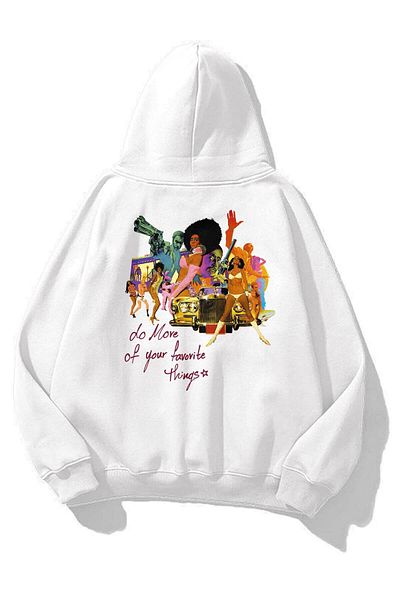 Trendiz Λευκό φούτερ Unisex "Your Favorite Things".