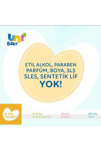 Uni Baby Newborn Wet Towel Wipes 36 X 40