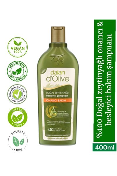 Dalan Repairing Care Olive Oil Nourishing Shampoo 400 ml