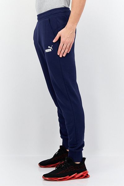 Puma Men Sportswear Fit Brand Logo Outdoor Sweatpants, Navy