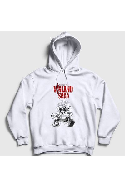 Presmono Φούτερ με κουκούλα Unisex αφίσα Anime Vinland Saga Thorfinn 471817 ττ