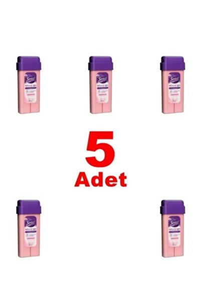 Sesu Roll-on Sir Ağda 100 ml Hassas Cilt Pembe Sea 5 Adet